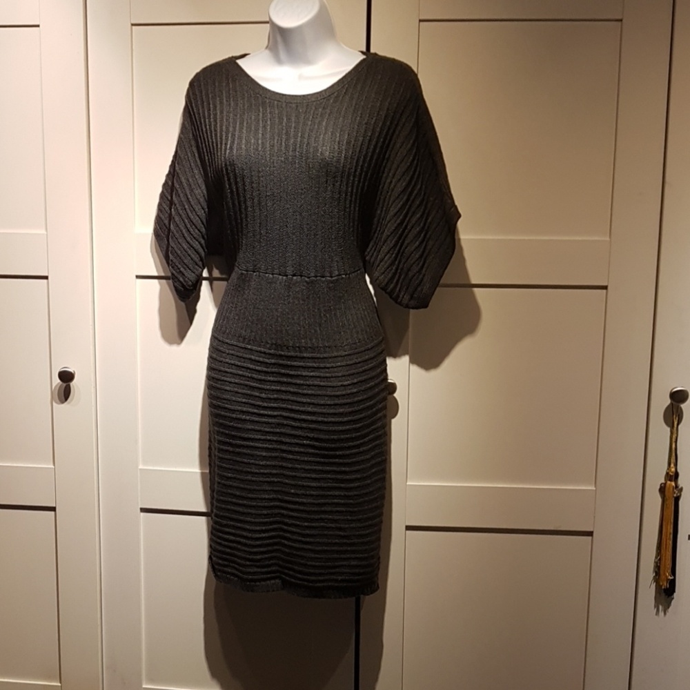 Grey Sweater Dress